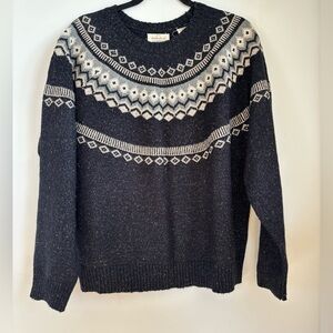 Weatherproof Gray and White Women's Sweater